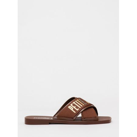Chinelo Petite Jolie Vibe Chocolate PJ7611 34