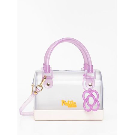 Bolsa Infantil Petite Jolie Mini Bloom Translúcido PJ11156IN