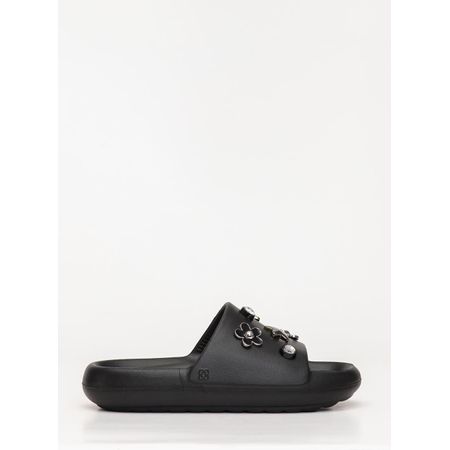 Chinelo Slide Petite Jolie Hug Preto PJ7733 33-4