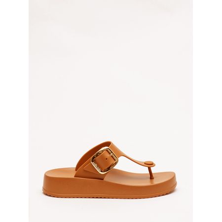 Chinelo Petite Jolie Day Doce De Leite PJ7499 33-4