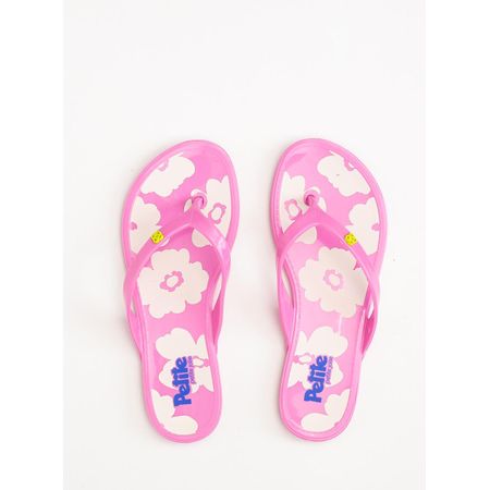 Chinelo Infantil Petite Jolie Lucky In Chiclete PJ7751IN 25