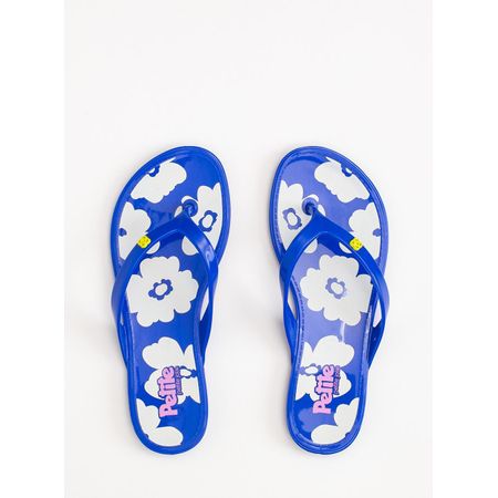 Chinelo Infantil Petite Jolie Lucky In Royal PJ7751IN 28