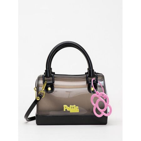 Bolsa Infantil Petite Jolie Mini Bloom Preto PJ11156IN