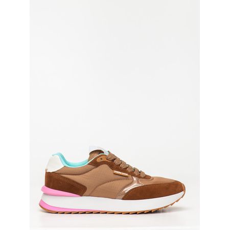 Tênis Petite Jolie Retro Running Doce De Leite PJ7541 33-4