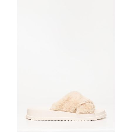 Chinelo Petite Jolie Smash Fur Creme PJ7709 33-4