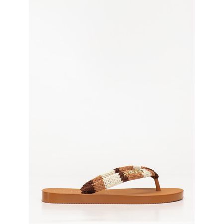Chinelo Petite Jolie Fresh Crochê Doce De Leite PJ7766 33-4