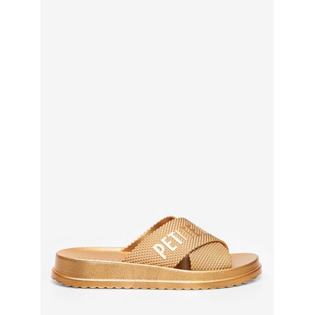 Chinelo Petite Jolie Smash Metalizado Ouro PJ6812IIA 33-4