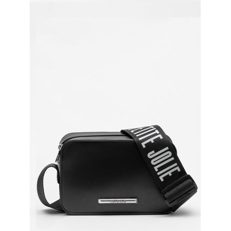 Bolsa Petite Jolie Pop Matte Preto/Prata PJ11295