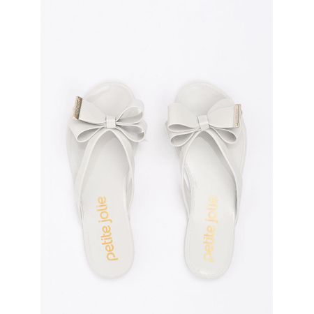 Chinelo Petite Jolie Lucky White PJ4533 33