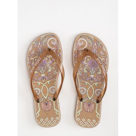 Chinelo Petite Jolie Fresh Doce Leite Arabesco 2 PJ6969 33-4