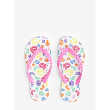 Chinelo Petite Jolie Fresh In Onça Multicolor PJ6969IN 25-26