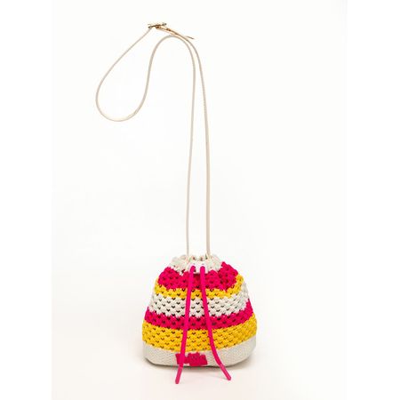 Bolsa Petite Jolie Knit Bag In Creme PJ11406IN