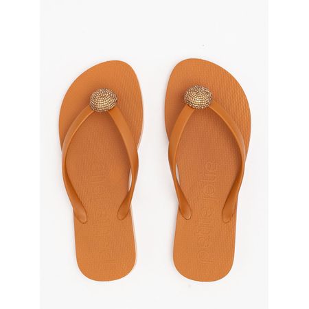 Chinelo Petite Jolie Fresh Doce De Leite PJ7677 33-4