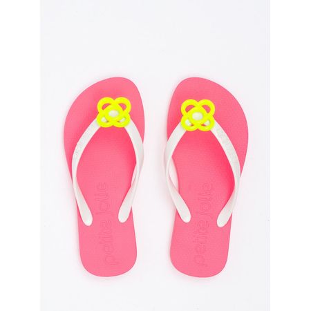 Chinelo Infantil Petite Jolie Fresh IN White/Pink PJ6979IN 27-8