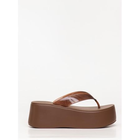Chinelo Petite Jolie Plus II Glitter Brown PJ7703 33-4