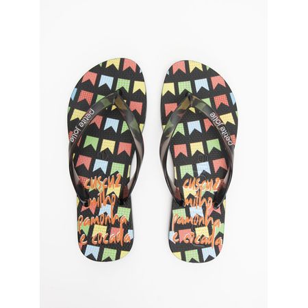 Chinelo Petite Jolie Fresh Preto/São João 3 PJ6969 35