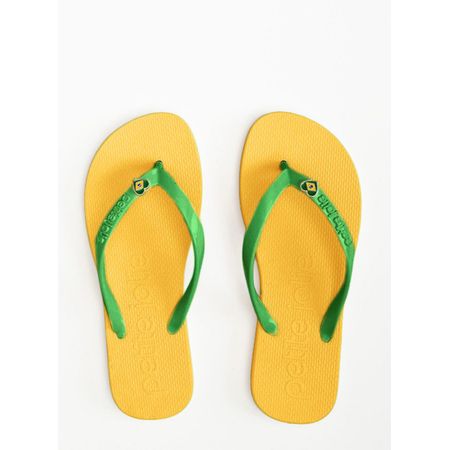 Chinelo Petite Jolie Fresh Menta New/Amarelo PJ7796 35