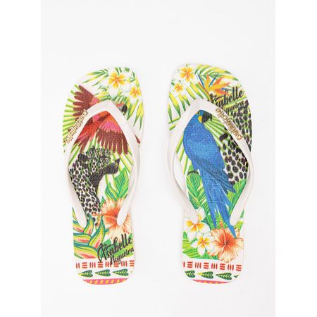 Chinelo Petite Jolie Refresh Cunhã White PJ7636 35