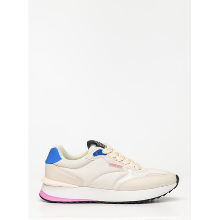 Tênis Petite Jolie Retro Running Creme PJ7541 33-4