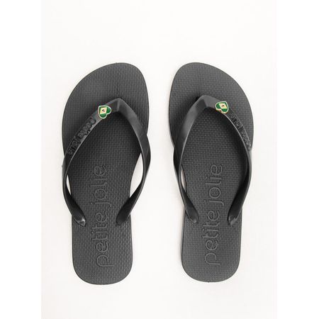 Chinelo Petite Jolie Fresh Preto PJ7796 35