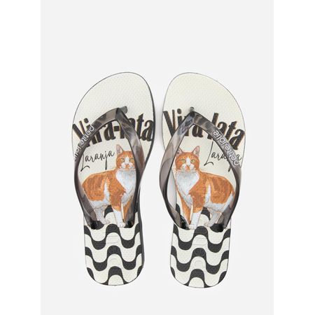 Chinelo Petite Jolie Fresh Preto/Pet Lovers 17 PJ6969 33-4
