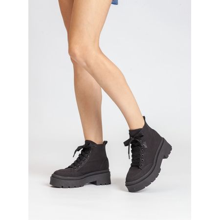 Bota Petite Jolie Off Boot Preto/Sola Preto PJ7475 34