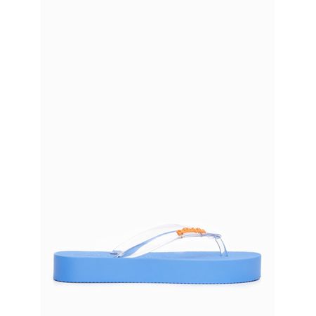 Chinelo Petite Jolie Fresh Up Translúcido/Blues PJ7321 33-4