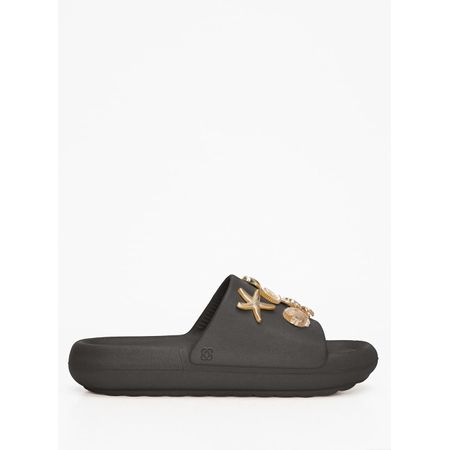 Chinelo Petite Jolie Hug Preto PJ7825 33-4
